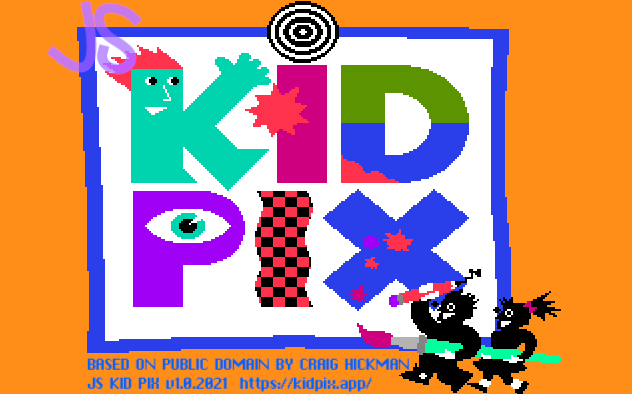 KidPix in JavaScript image